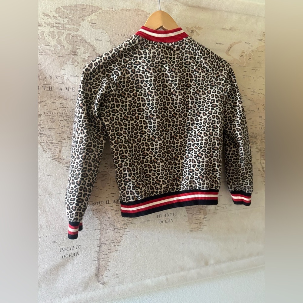 ZARA Kids Leopard Jacket Size 10 “Magic” Graphic - Picture 6 of 8